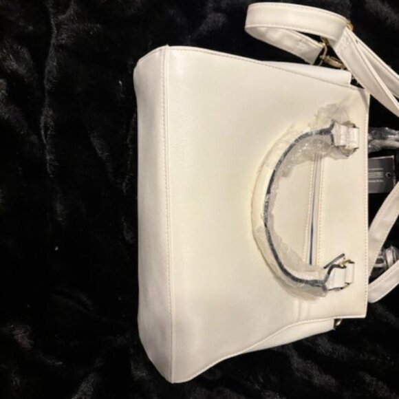 Christian LaCroix Faubourg Sain Honore Tote w/tags White - Picture 4 of 6